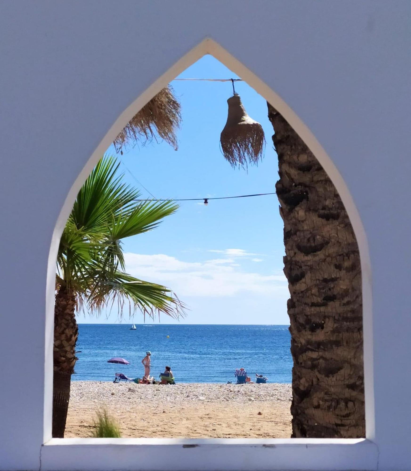 The Beach House Playa Del Arenal Javea - Pool And Garden Steps From The Beach Platja de Larenal Bagian luar foto