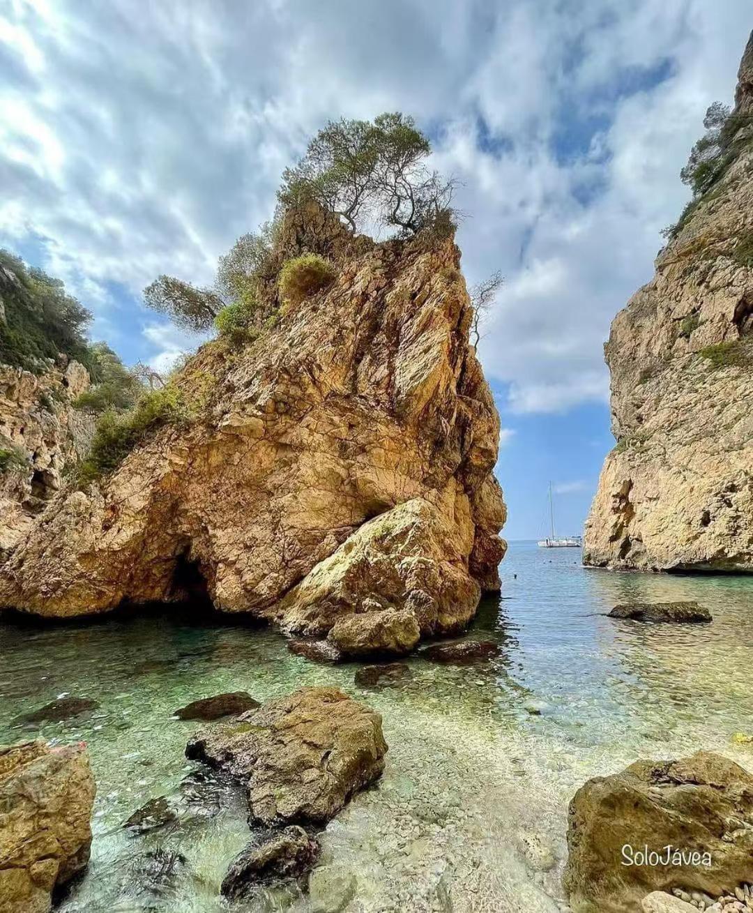 The Beach House Playa Del Arenal Javea - Pool And Garden Steps From The Beach Platja de Larenal Bagian luar foto